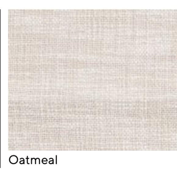 Pottery Barn Seaton Textured Cotton Blackout Curtain | 100 x 84 Oatmeal - Picture 2 of 10